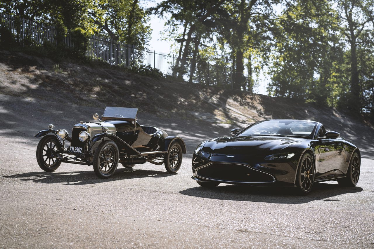 Q by Aston Martin Vantage Roadster is exactly dinky to three items
