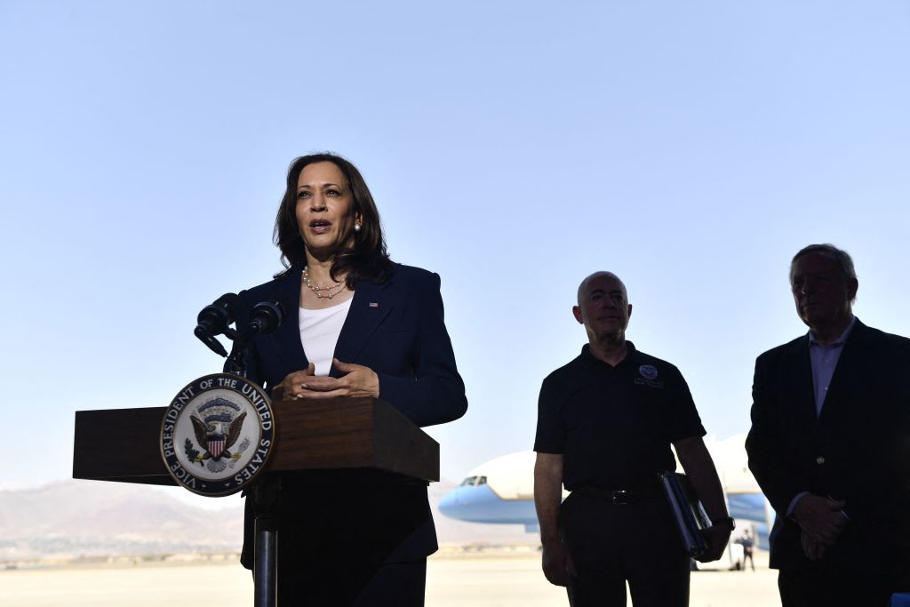 Harris stresses shift in immigration protection at some stage in border day out