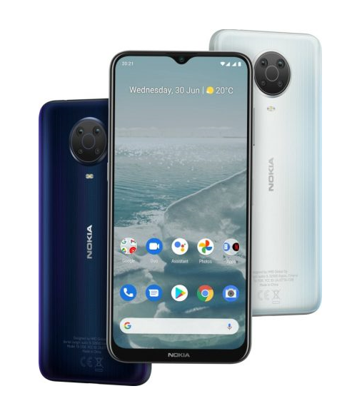 The Nokia G20 will land in North The United States for US$199 from next month with two OS updates and three years of security updates
