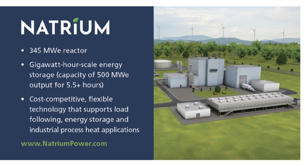 Terrapower Swiftly Reactor Building Launch Centered for 2023
