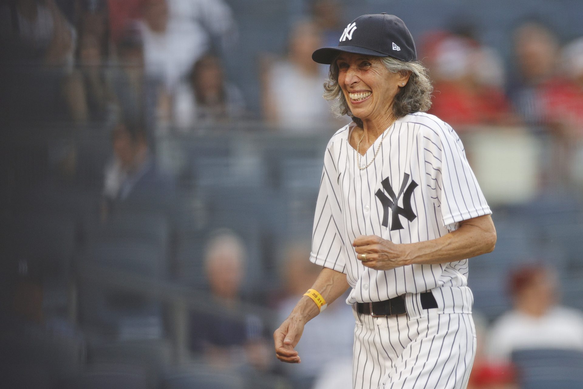 Video: Gwen Goldman Reacts to Magnificent 60-365 days-Outmoded Dream of Being Yankees Bat Girl