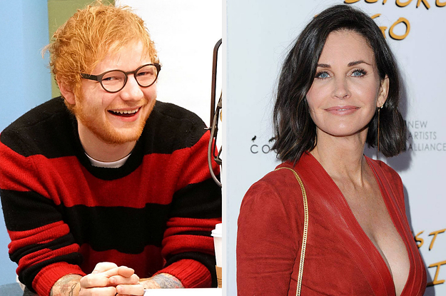 Ed Sheeran Talked about He Plays This Prank On Courteney Cox Each Time He Stays At Her Home
