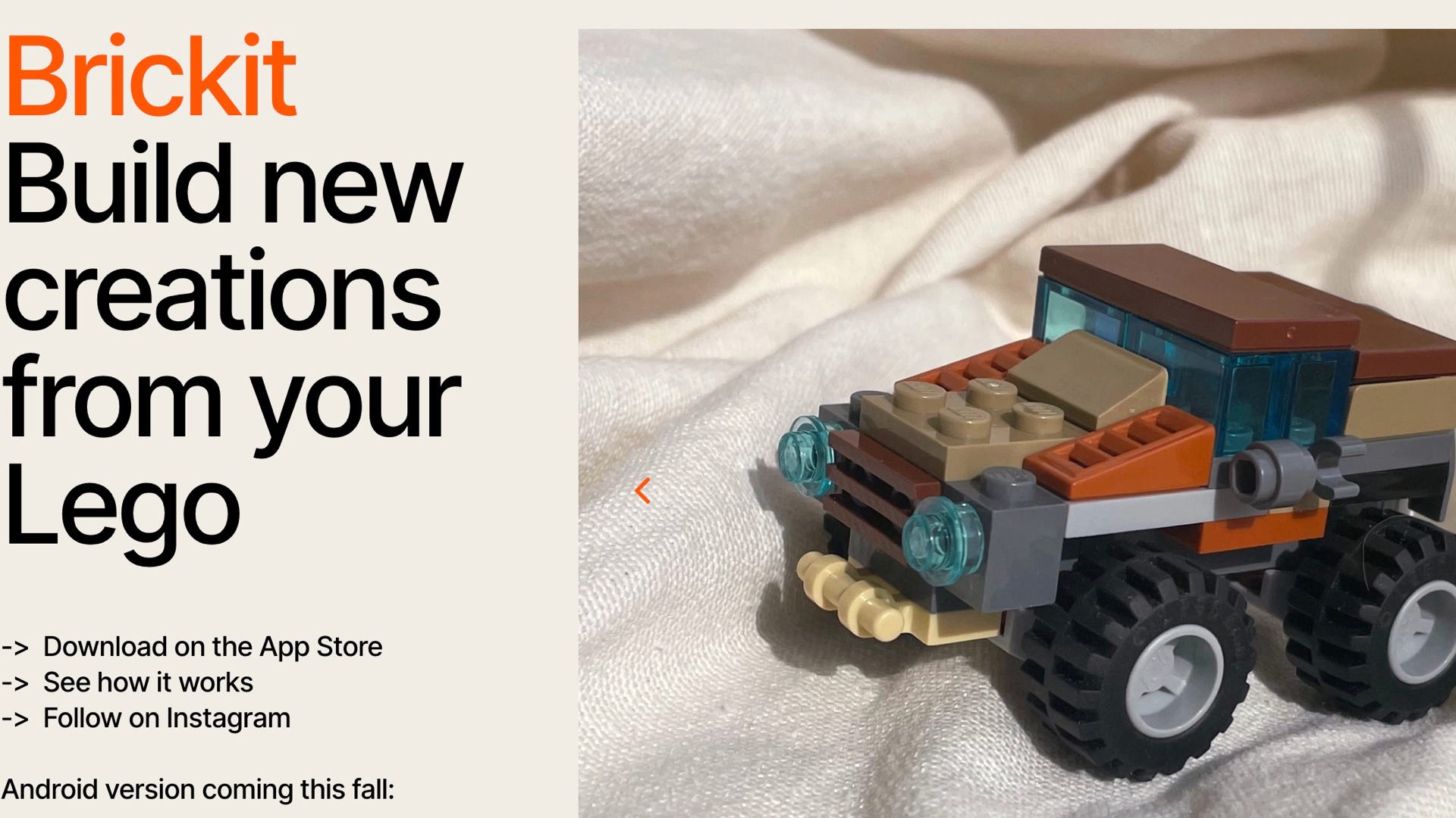 This iOS App Scans Your LEGO Pile and Reveals You What You Can Manufacture