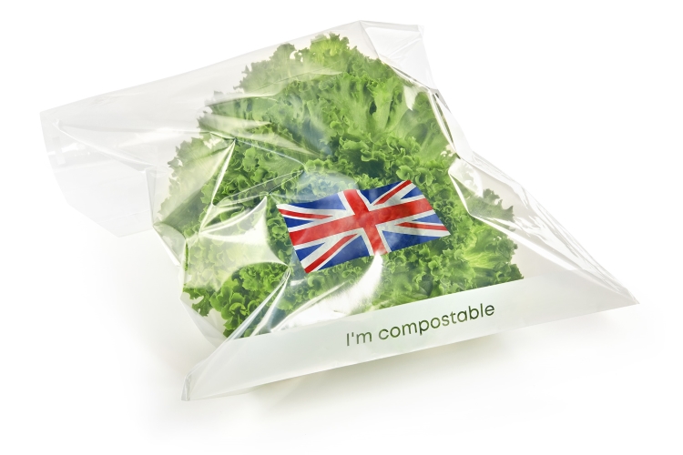 Explore presentations UK buyers desire food wrapped in compostable packaging