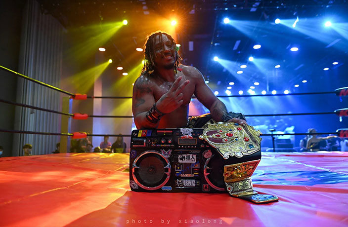 Spotlight: Buffa AAYOOO w/Da Boombox, Authentic Wrestler