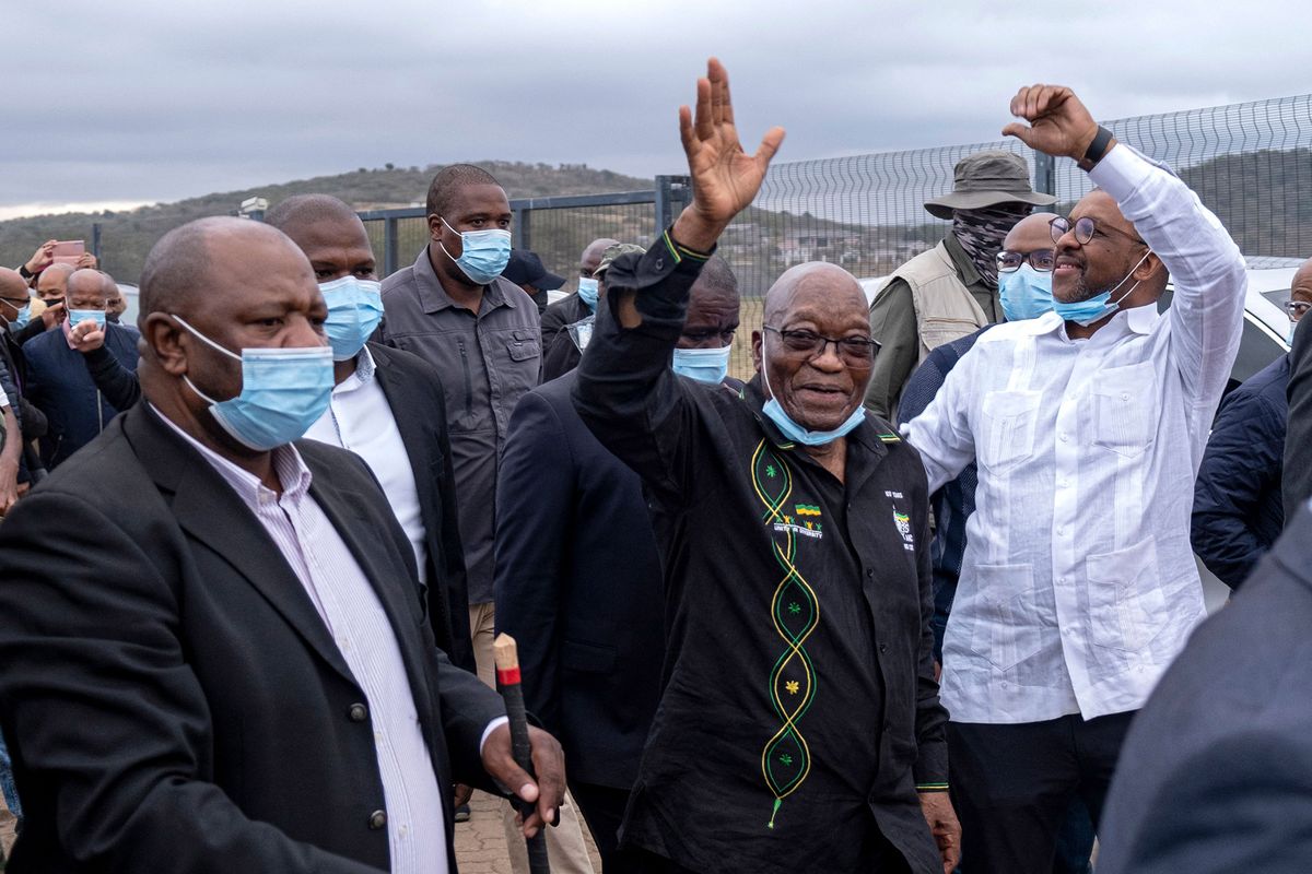 Tensions Mount in Ex-South African Chief Zuma’s Heartland