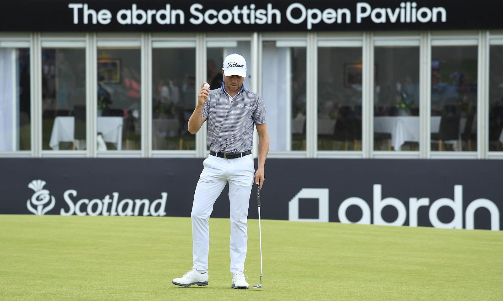 Gaze: The employ of a 90-foot eagle putt, Justin Thomas come the cease at Scottish Originate