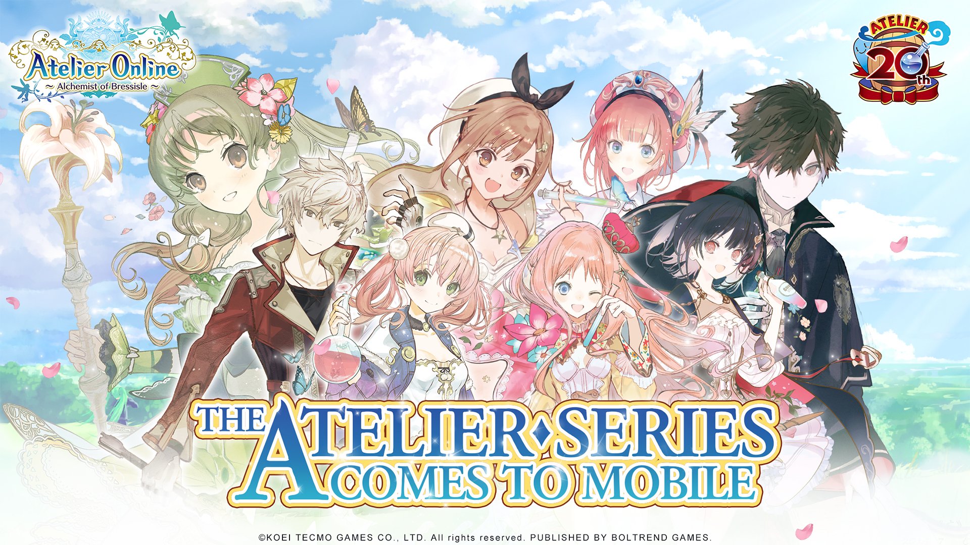 ‘Atelier On-line: Alchemist of Bressisle’ Now Accessible on iOS and Android