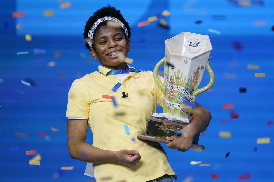 Meet the first African American spelling bee champion