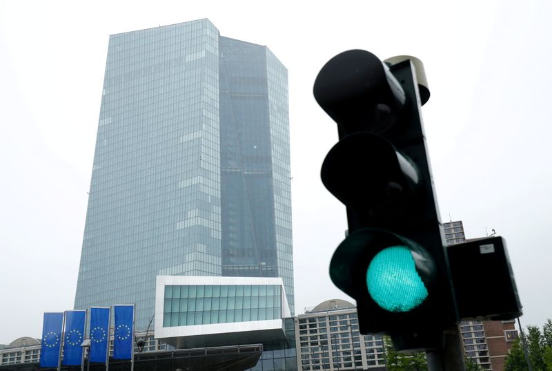 Four euro zone banks gallop ECB stress test teach