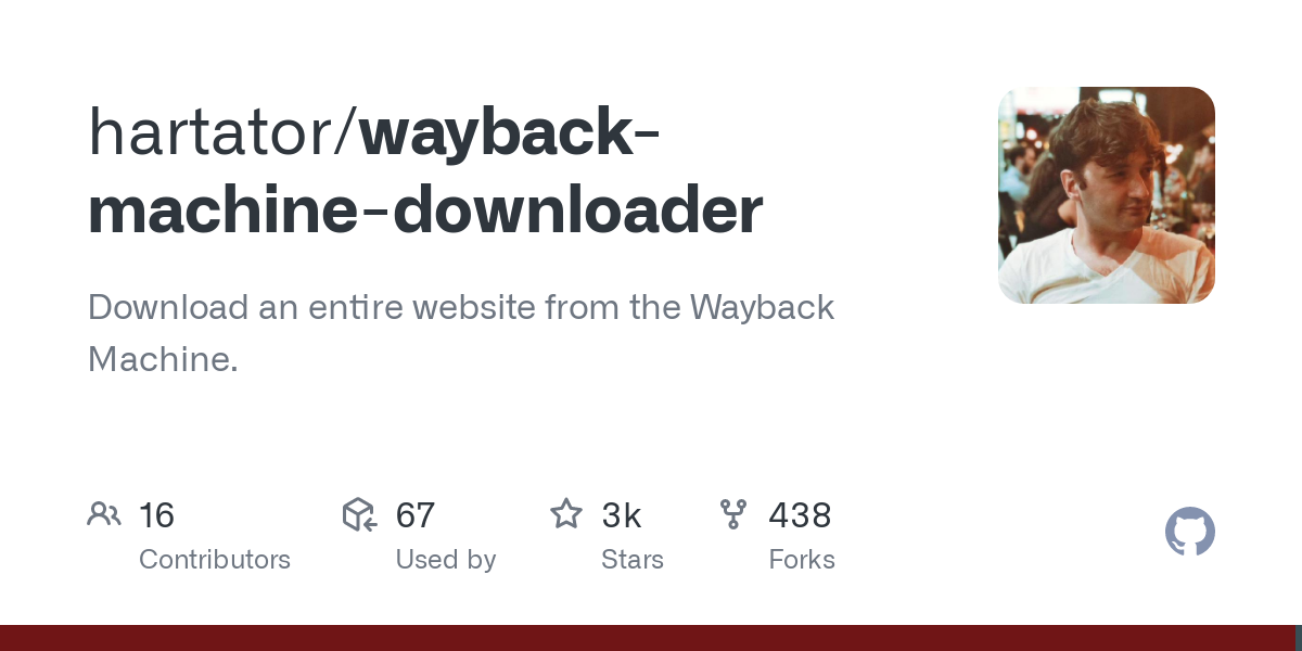 Wayback Machine Downloader – Download an Entire Online page material from the Wayback Machine