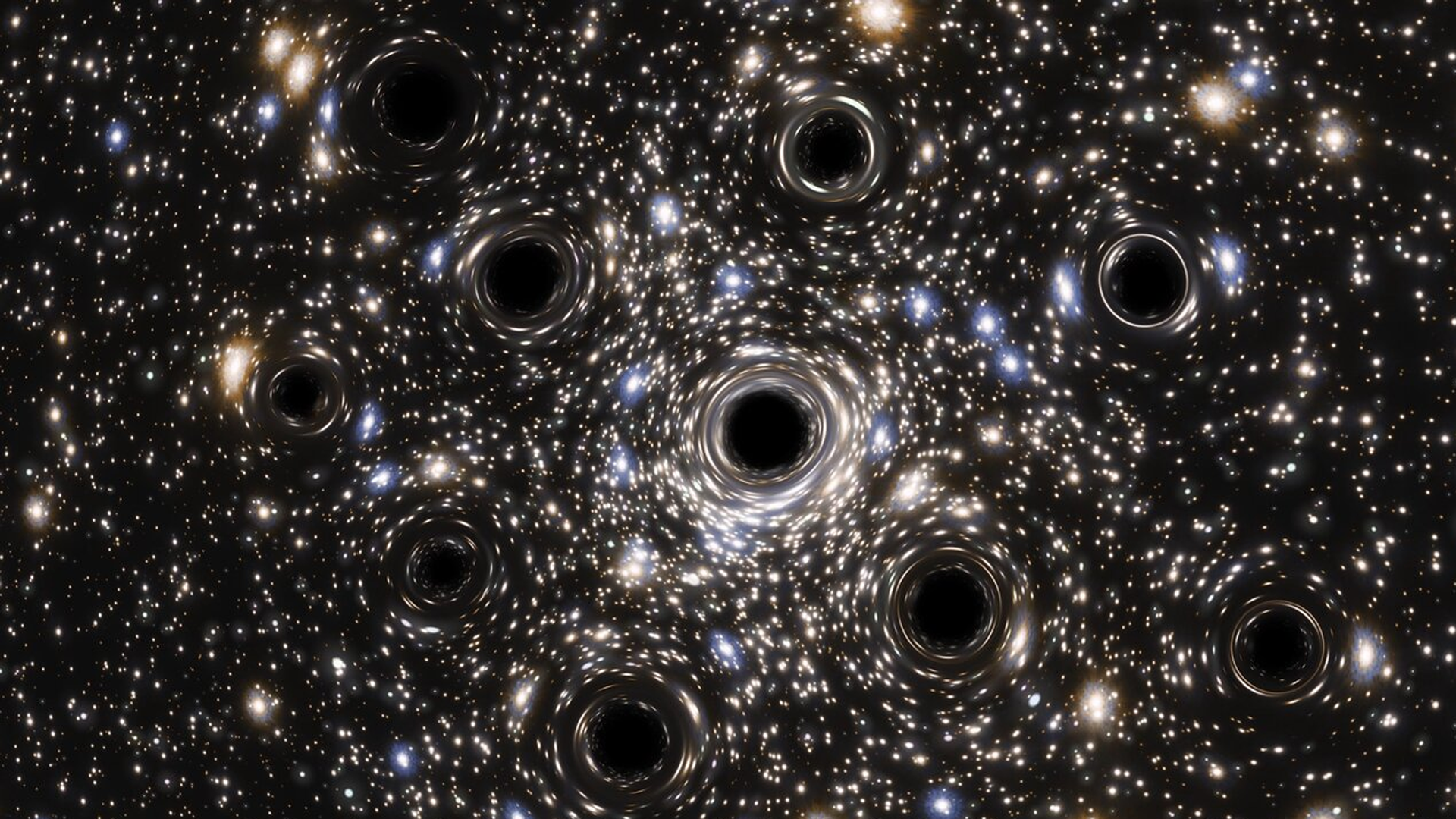 Astronomers Win Over 100 Carefully Packed Murky Holes Orbiting the Milky Contrivance