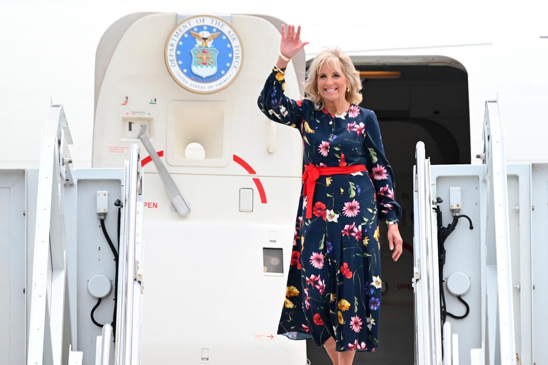 First lady Jill Biden will head to Tokyo for the Olympics opening ceremony