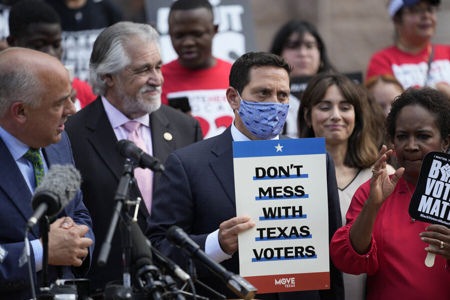 Texas GOP pushes voting restrictions as Dems think walkout