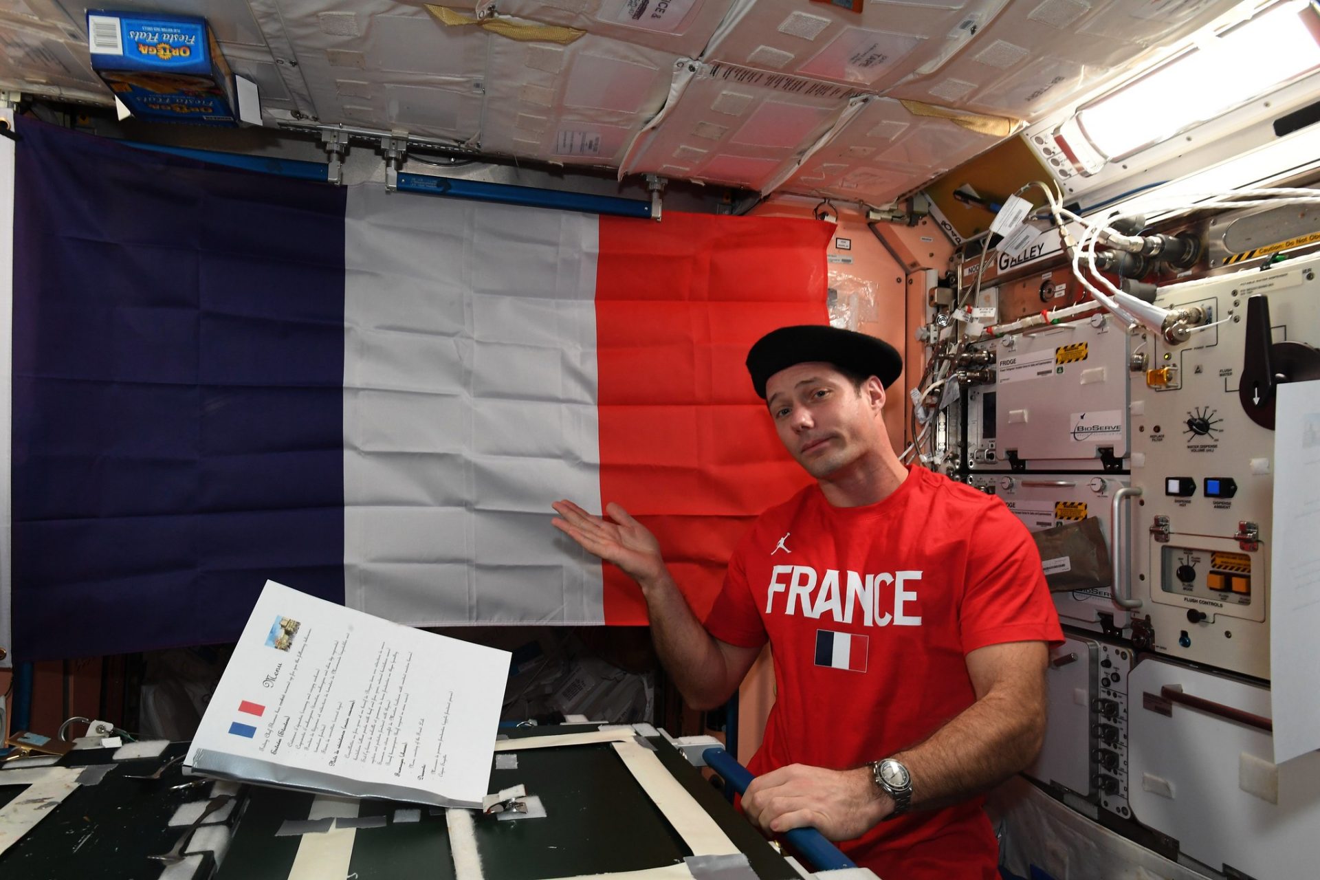 Here’s how a French astronaut approved 14 july 2021 in location