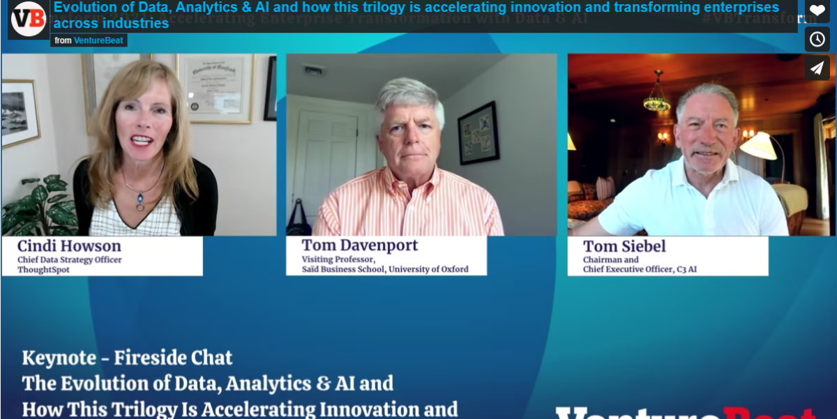 Trilogy of Recordsdata, analytics, AI is accelerating innovation across industries
