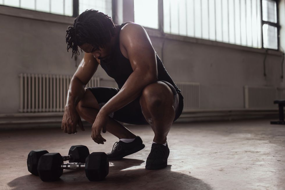 This Dumbbell Leg Workout Builds Decrease Body Energy