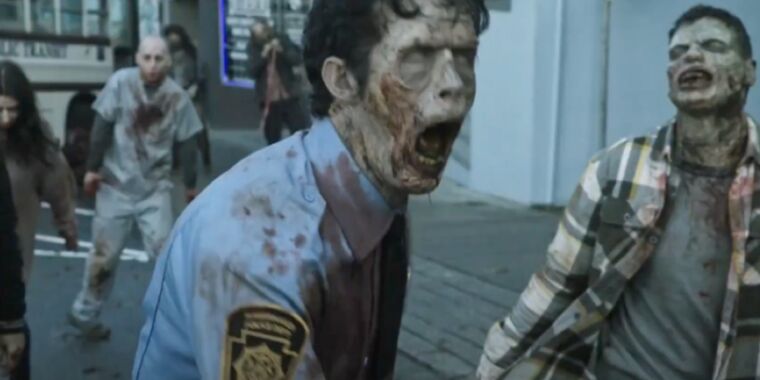 Zombies upward push, terrorize a city in trailer for SyFy’s Day of the Dead series