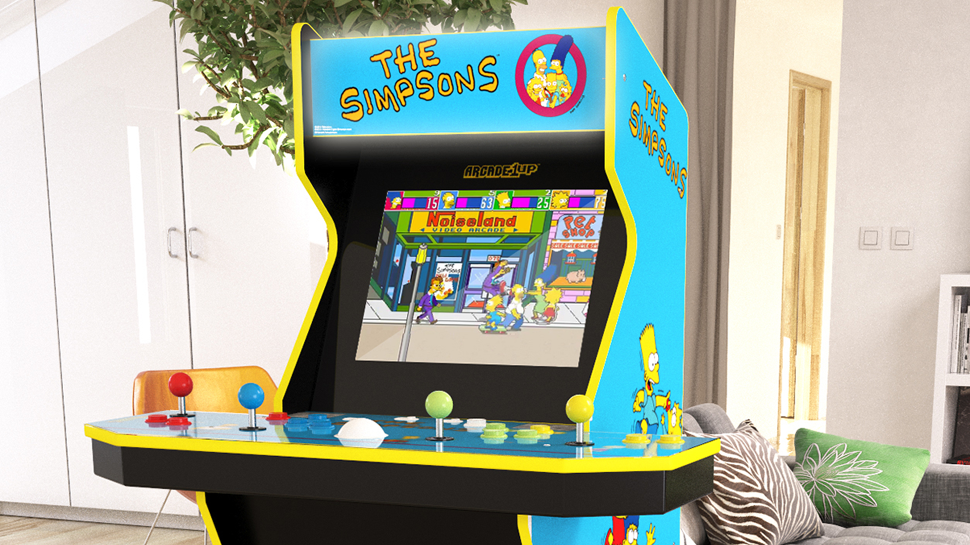 Arcade1Up Heads to Springfield With a New ‘The Simpsons’ Arcade