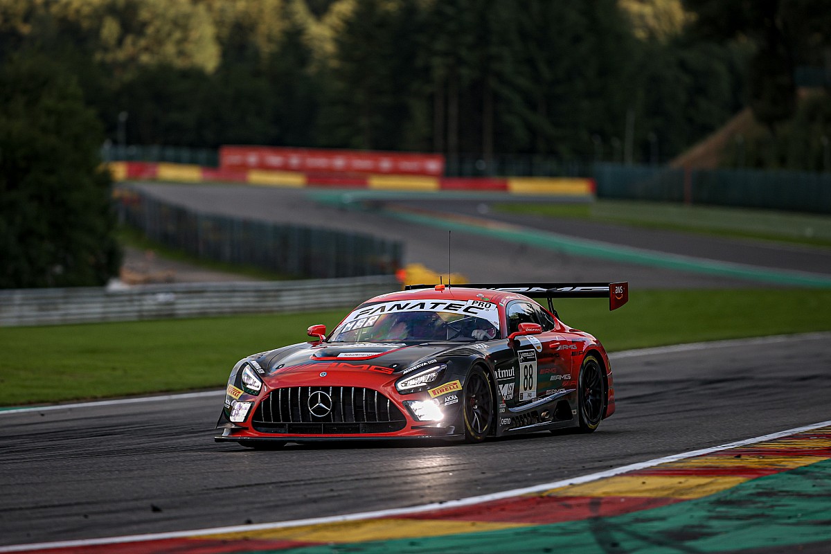 Spa 24 Hours: Raffaele Marciello claims pole for ASP Mercedes