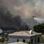 Thick smoke over Athens as suburbs fight wildfires