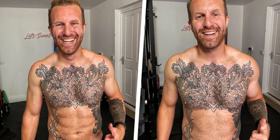 A Coach Shared 3 Selfies to Display veil How His Physique Adjustments All the blueprint thru the Day