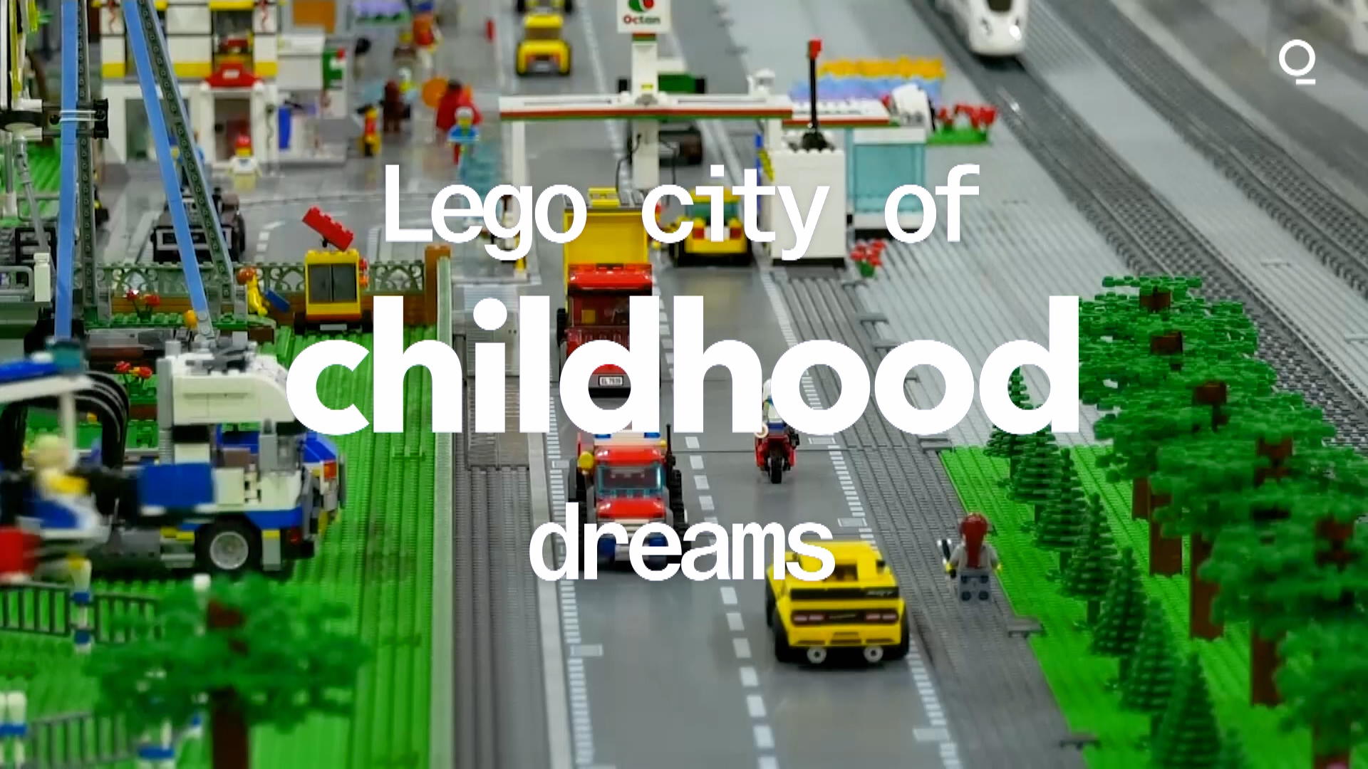 Lego Metropolis of Childhood Dreams