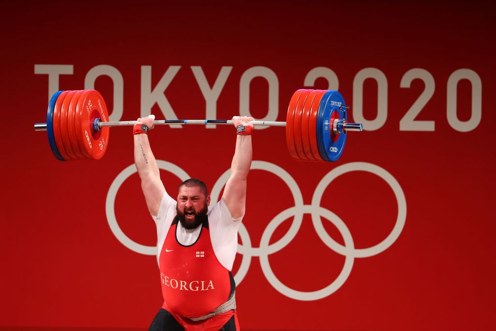 Georgia’s Lasha Talakhadze Dominates the Olympics With the Heaviest Lifts Ever