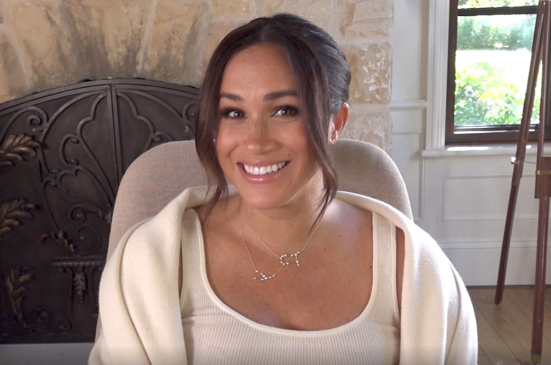 Meghan Markle Appropriate Paid Tribute to Archie and Lilibet With Her Birthday Necklaces