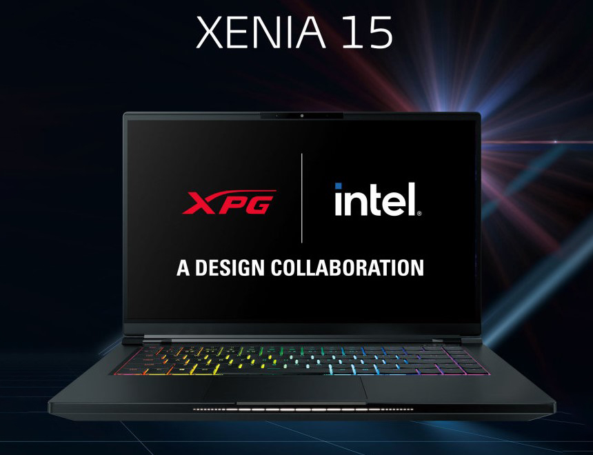 ADATA presents refreshed Xenia 15 gaming notebook and XPG DDR5 RAM modules with 12600 MT/s speeds