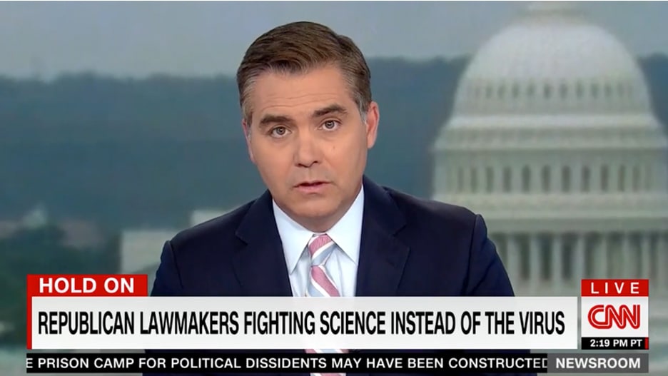 CNN’s Jim Acosta Suggests Naming Unique COVID Variants After Anti-Vax GOP Politicians