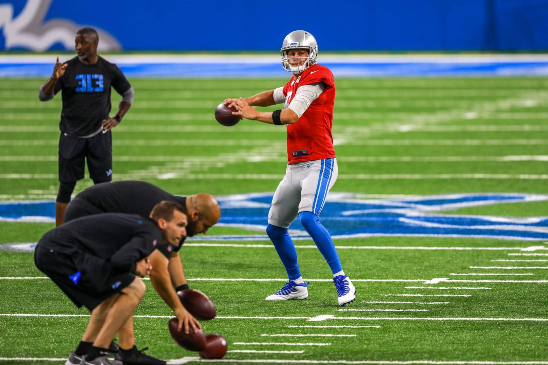 Detroit Lions practising camp observations: Jared Goff throws 3 touchdowns in scrimmage