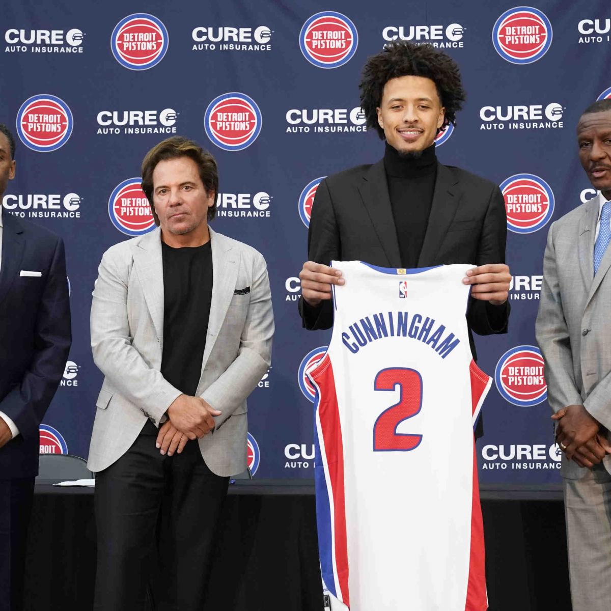 Cade Cunningham Signs Pistons Rookie Contract After Being Drafted No. 1 General