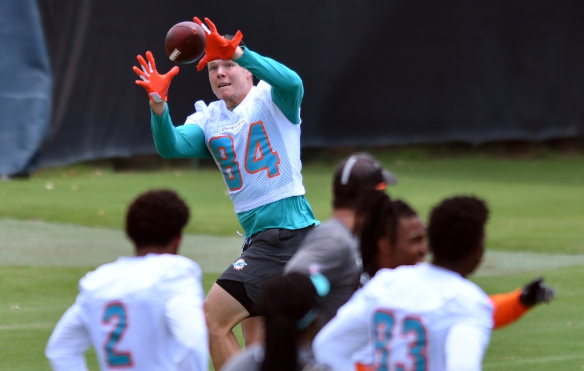 Miami Dolphins tight pause Hunter Long Carted Off the Prepare Discipline