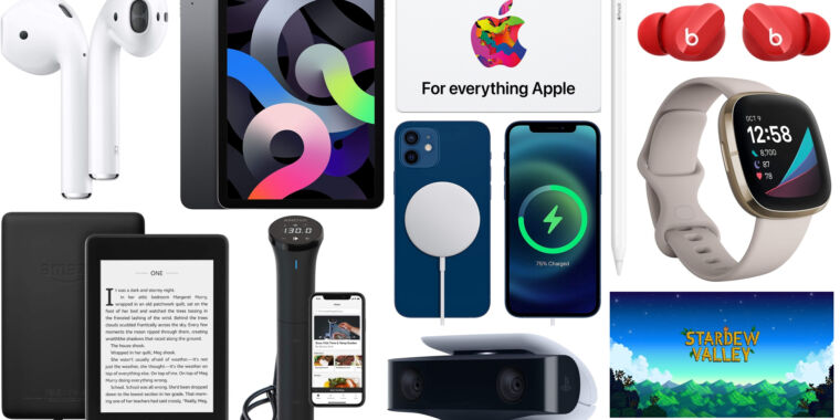 A model of Apple gadgets are on sale this day, alongside side contemporary iPads and AirPods