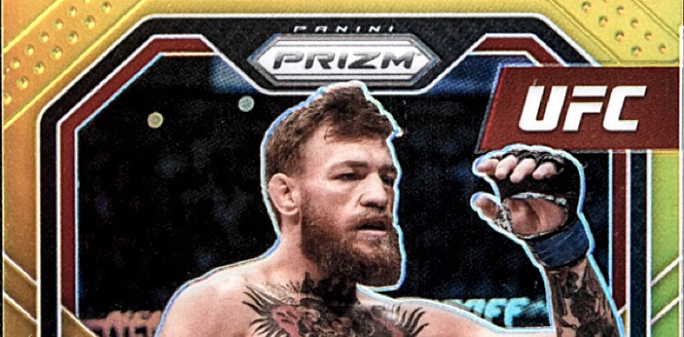 Conor Mcgregor UFC Gold Prizm card sells at auction for $27,060