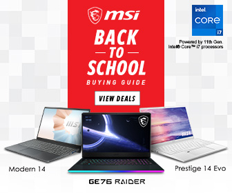 MSI 2021 Lend a hand to Faculty Season: MSI presents an intensive portfolio of laptops that are no longer most productive class-leading nevertheless also priced honest shapely