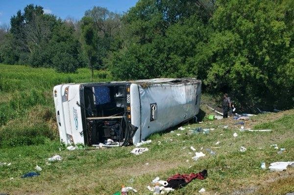 Dozens hospitalized after tour bus rolls over in upstate Fresh York