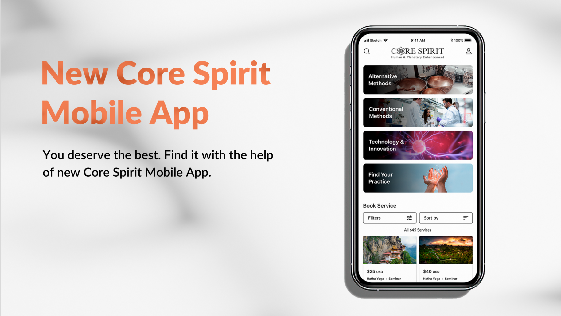CORE SPIRIT Cellular App: Contemporary Aspects