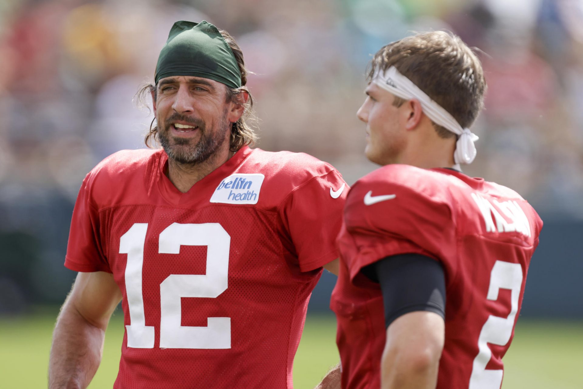 Jets’ Wilson enjoys ‘fanboy’ moment with Packers’ Rodgers