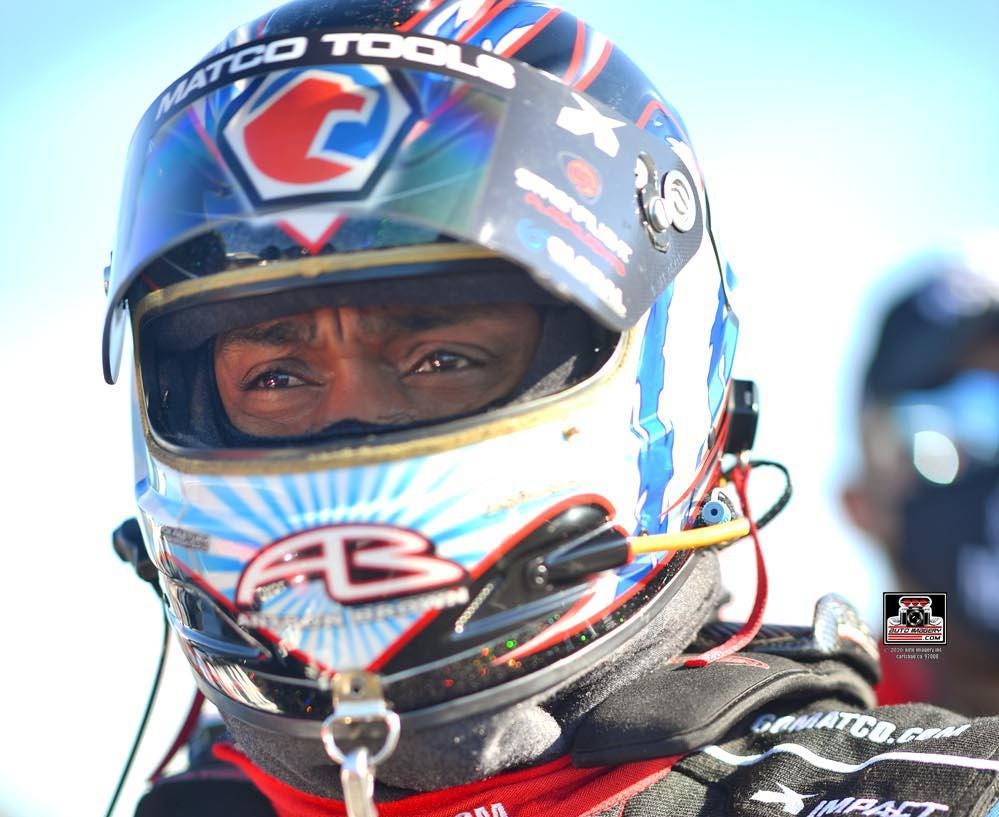 NHRA Budge-Racing Historical Antron Brown To Project Out On His Personal