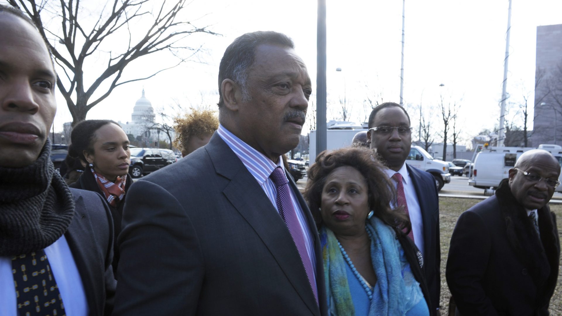Rev. Jesse Jackson & Wife Hospitalized After Contracting Covid-19 – File