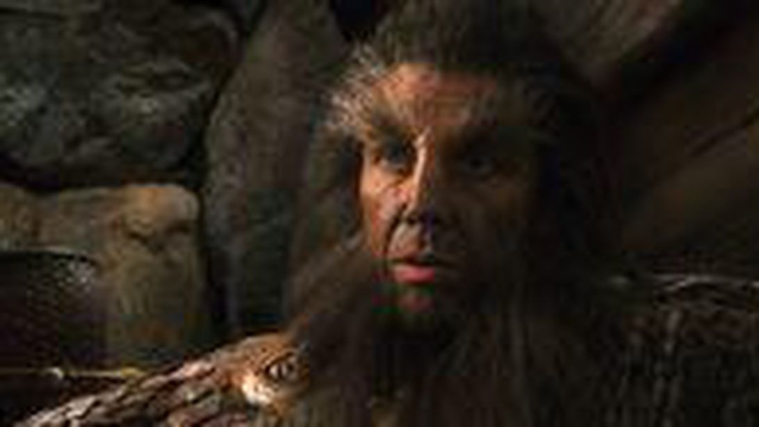 Puffy-cheeked prehistoric creature named after The Hobbit character
