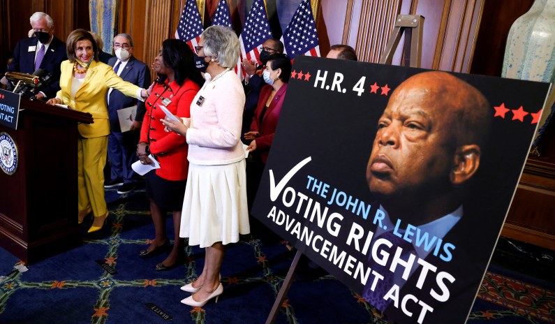 Home Passes John Lewis Vote casting Rights Act