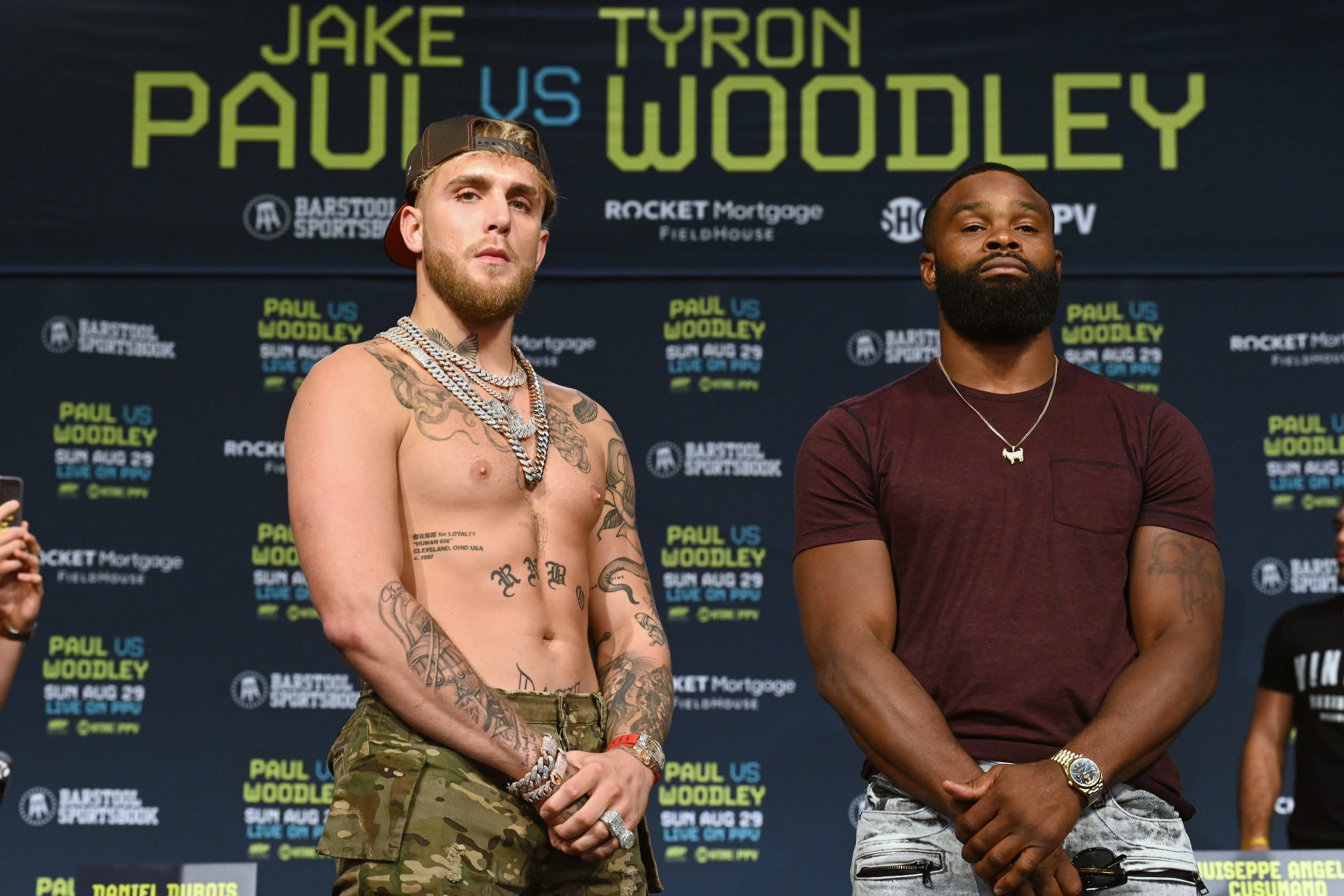 Jake Paul Says ‘It is Extra Personal’ with Tyron Woodley After Groups Scuffle at Presser
