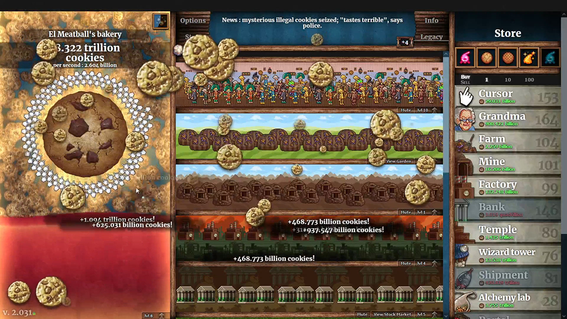 Cookie Clicker arrives on Steam with music from Minecraft’s composer