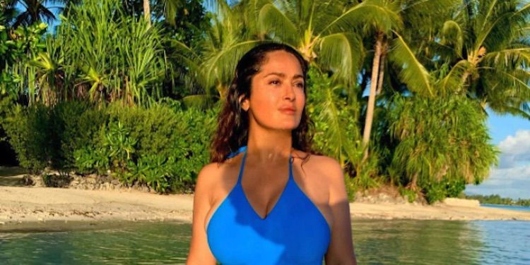 Salma Hayek Reminds Us That She Would not Age
