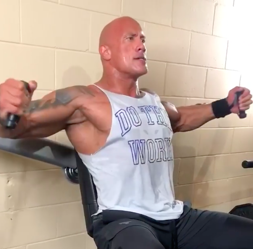 The Rock Factual Shared His Psychological Secret to Powering Through Exercise Fatigue