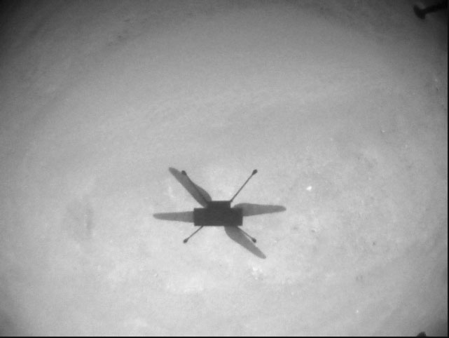 Mars helicopter Ingenuity flies low and late on fortunate flight 13