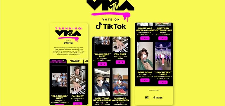 TikTok Groups Up with MTV for Novel ‘Trending: VMA’ Awards